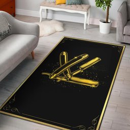 Gold Razor Barber CL11100029MDR Rug