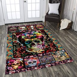 Flower Skull CL170962MDR Rug