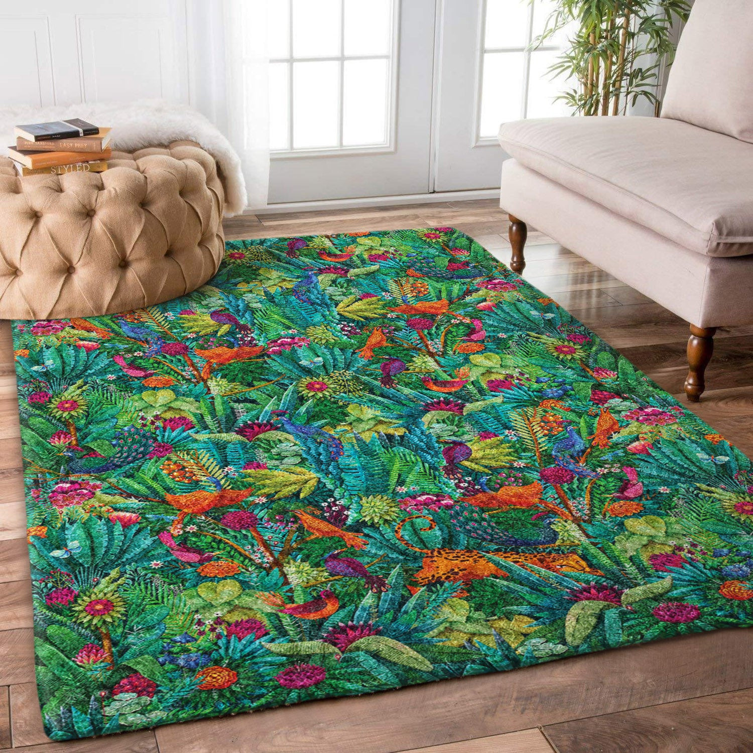 Flower Animals DN1810101R Rug