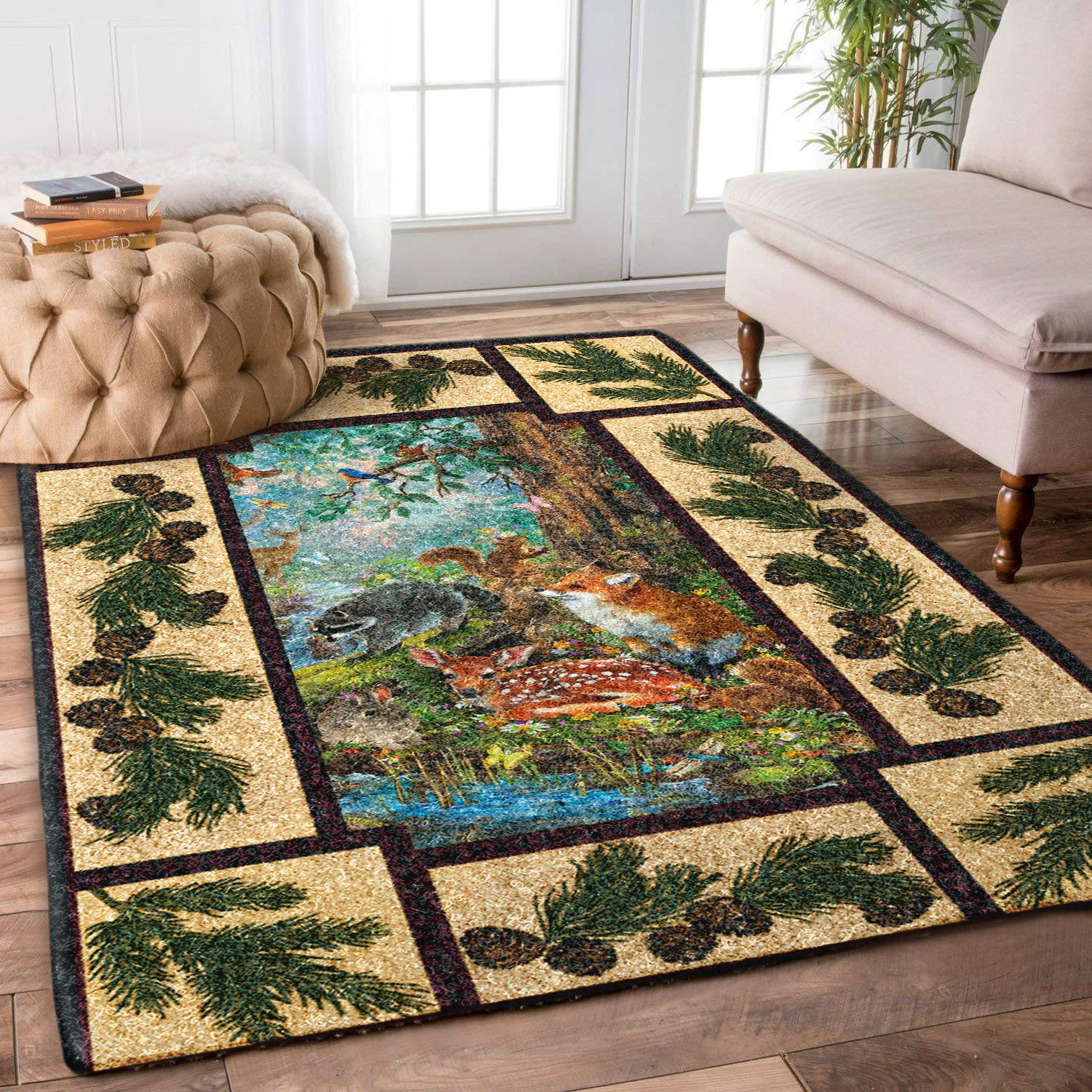 Forest Animal BL2509060R Rug