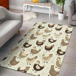 Farm Chicken Hen CL12101033MDR Rug