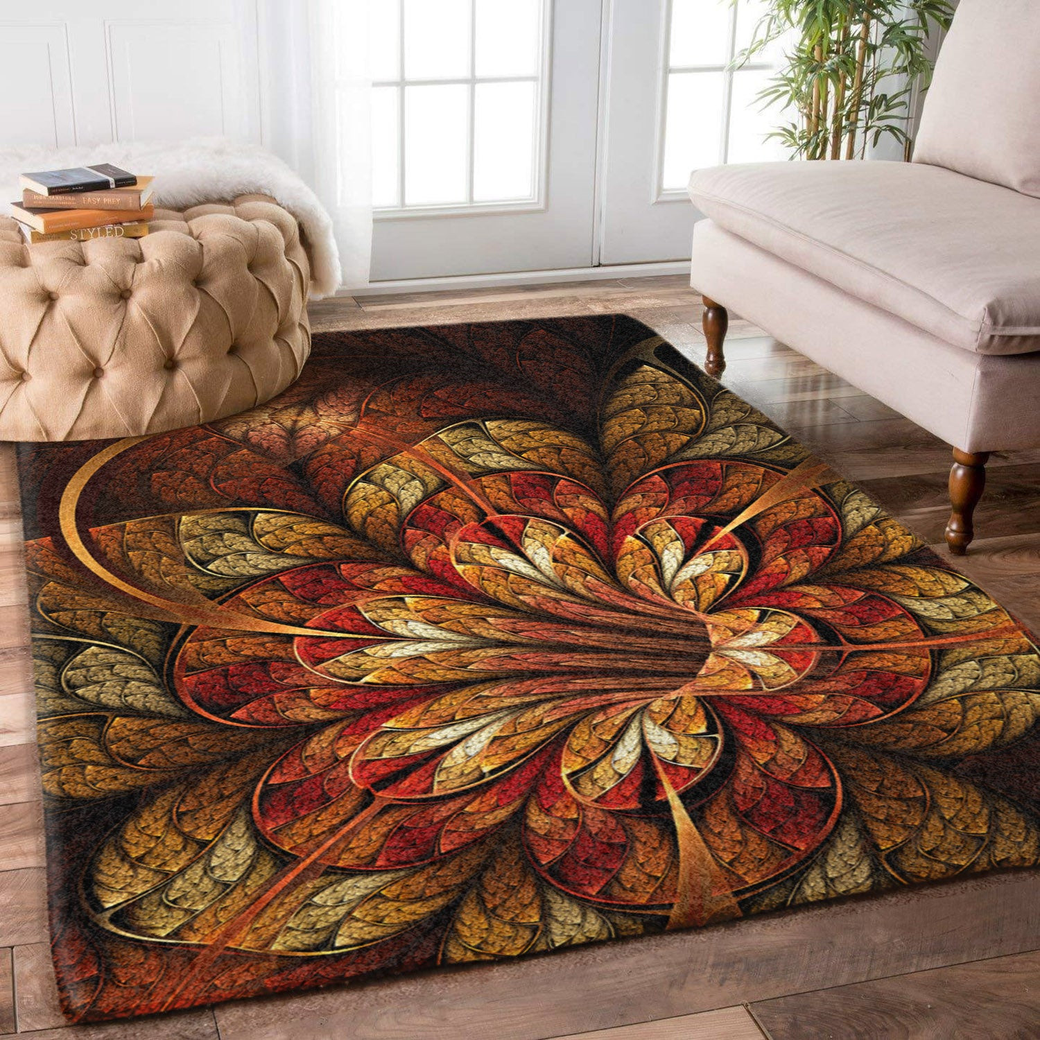 Flower Fractal CG1110060M Rug