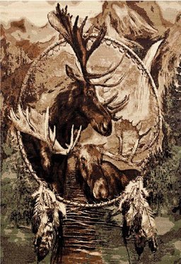 Dreamcatcher Moose CLA0410049R Rug