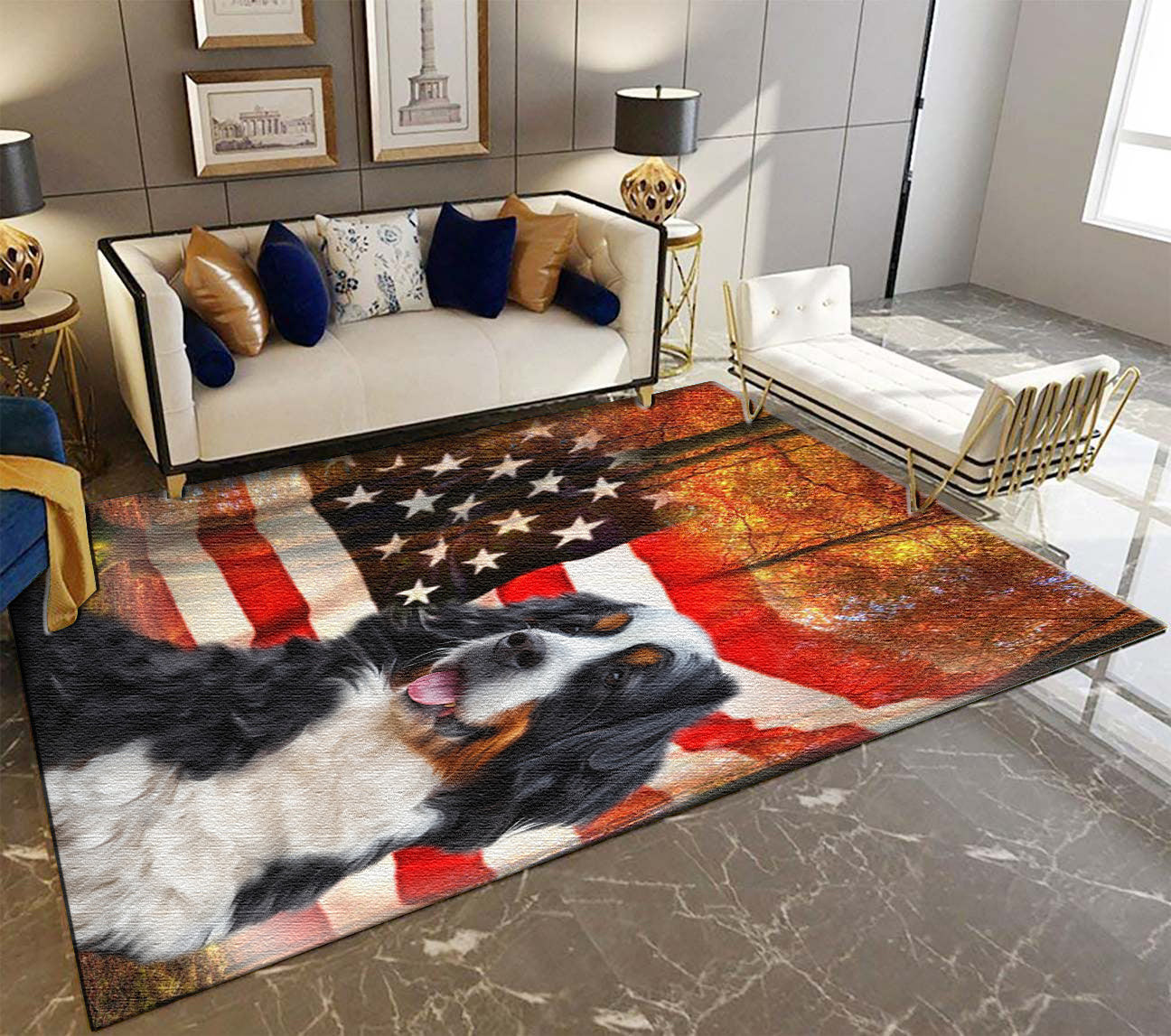Bernese Mountain Dog CLM1110026M Rug