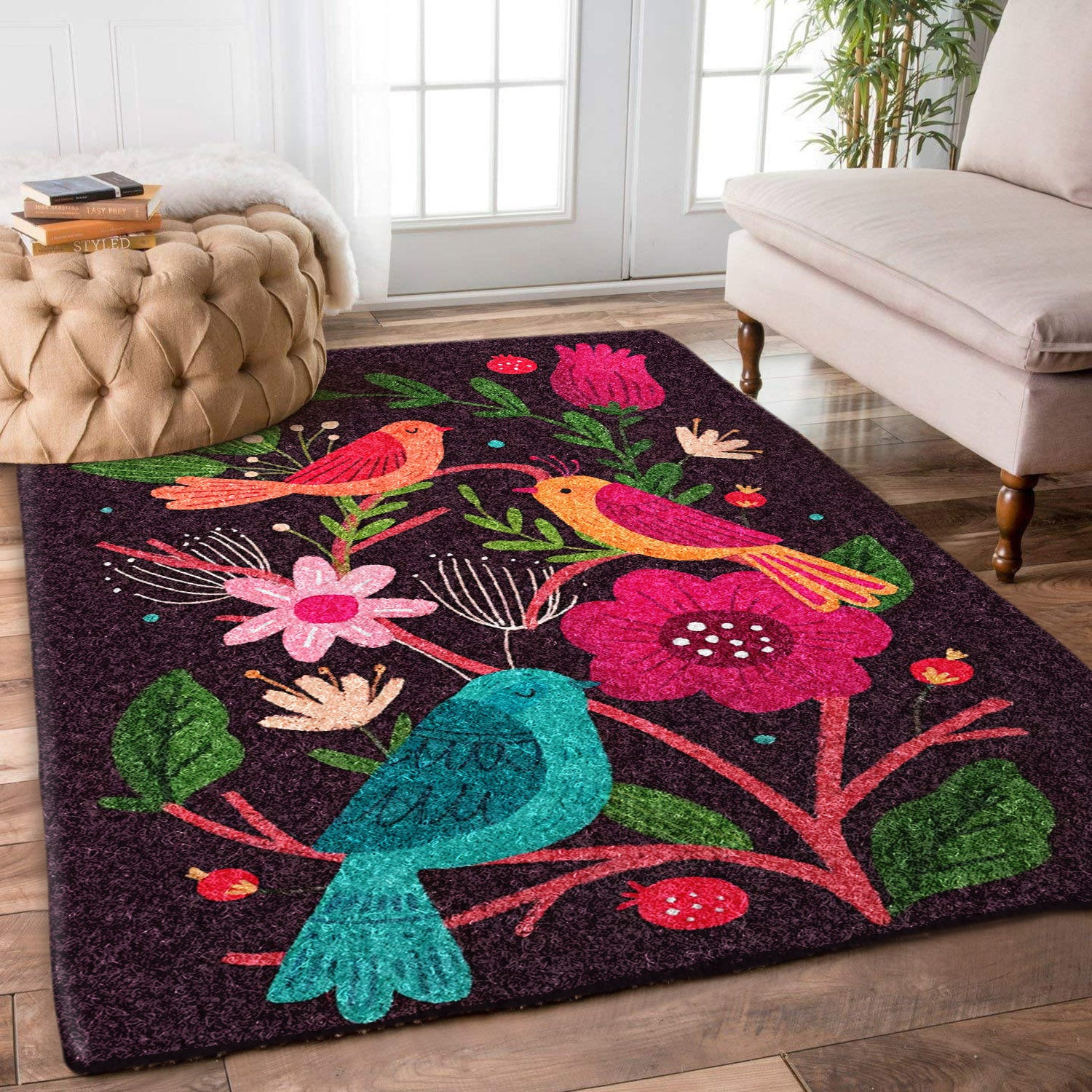 Bird And Flower BT0810016R Rug