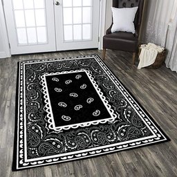 Black Bandana CLA2110005R Rug