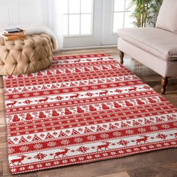 Alpine Christmas Red HM1212003M Rug