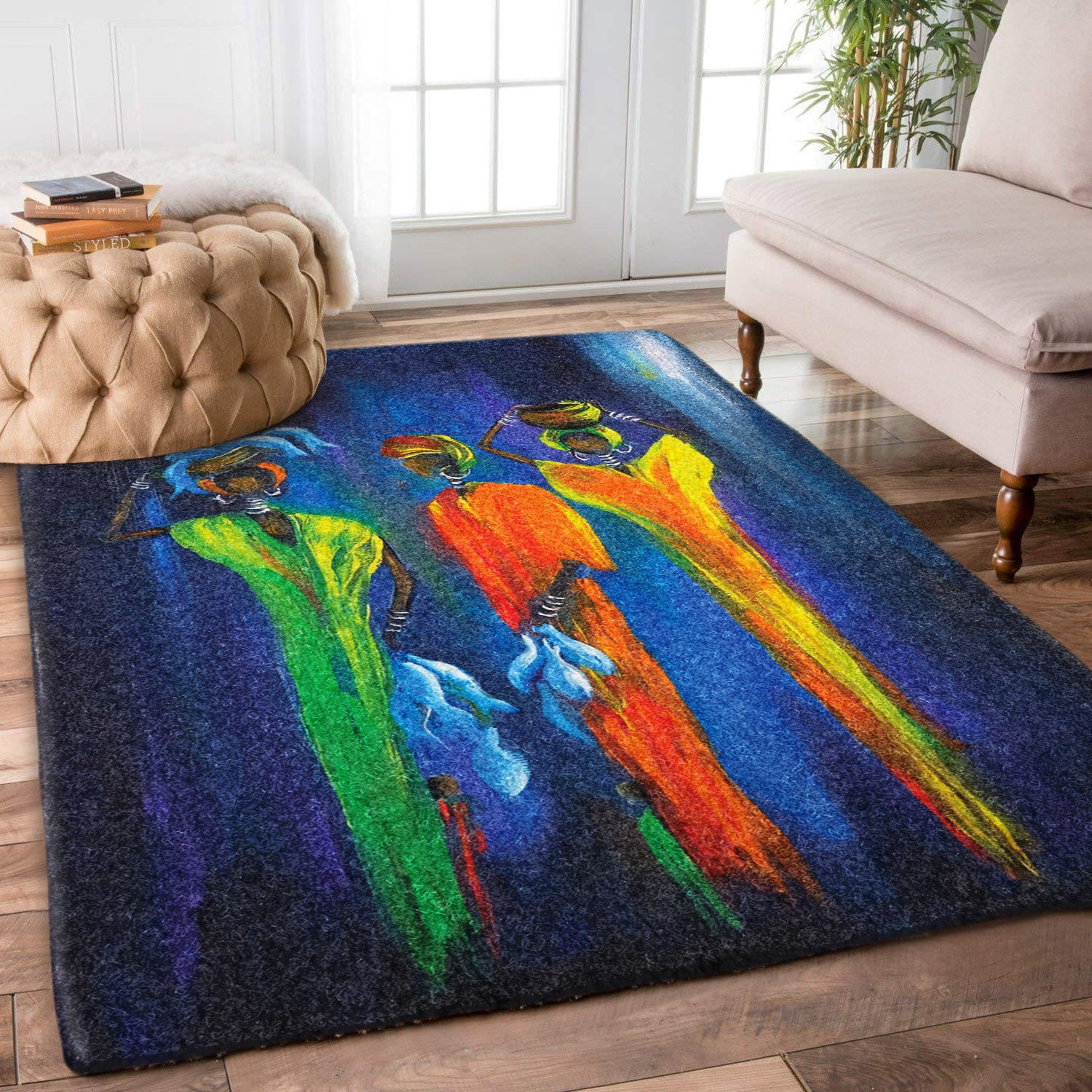 African Women VD1610007R Rug
