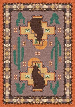 Desert Coyote Southwest CLM1910046M Rug