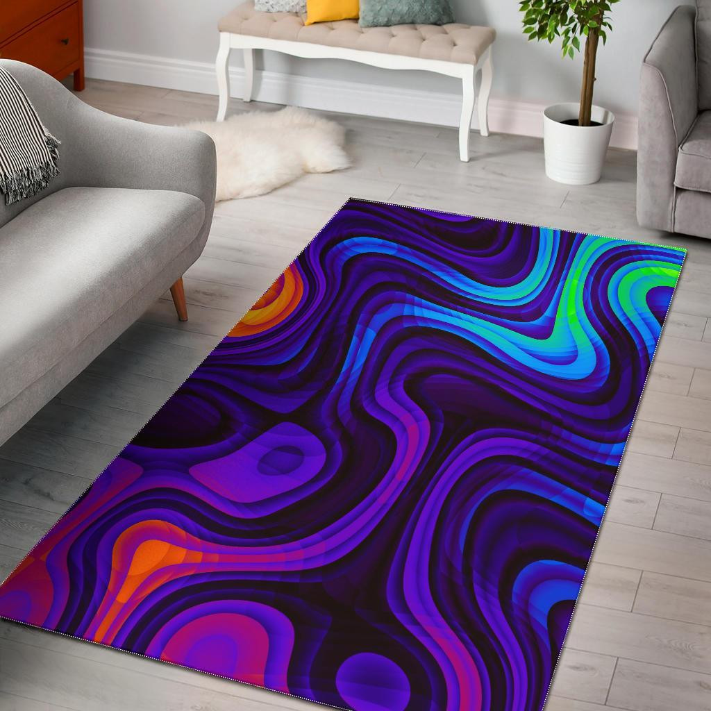 Dark Psychedelic Trippy CL17100255MDR Rug