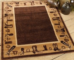 Cowboy Boots CLA0410032R Rug