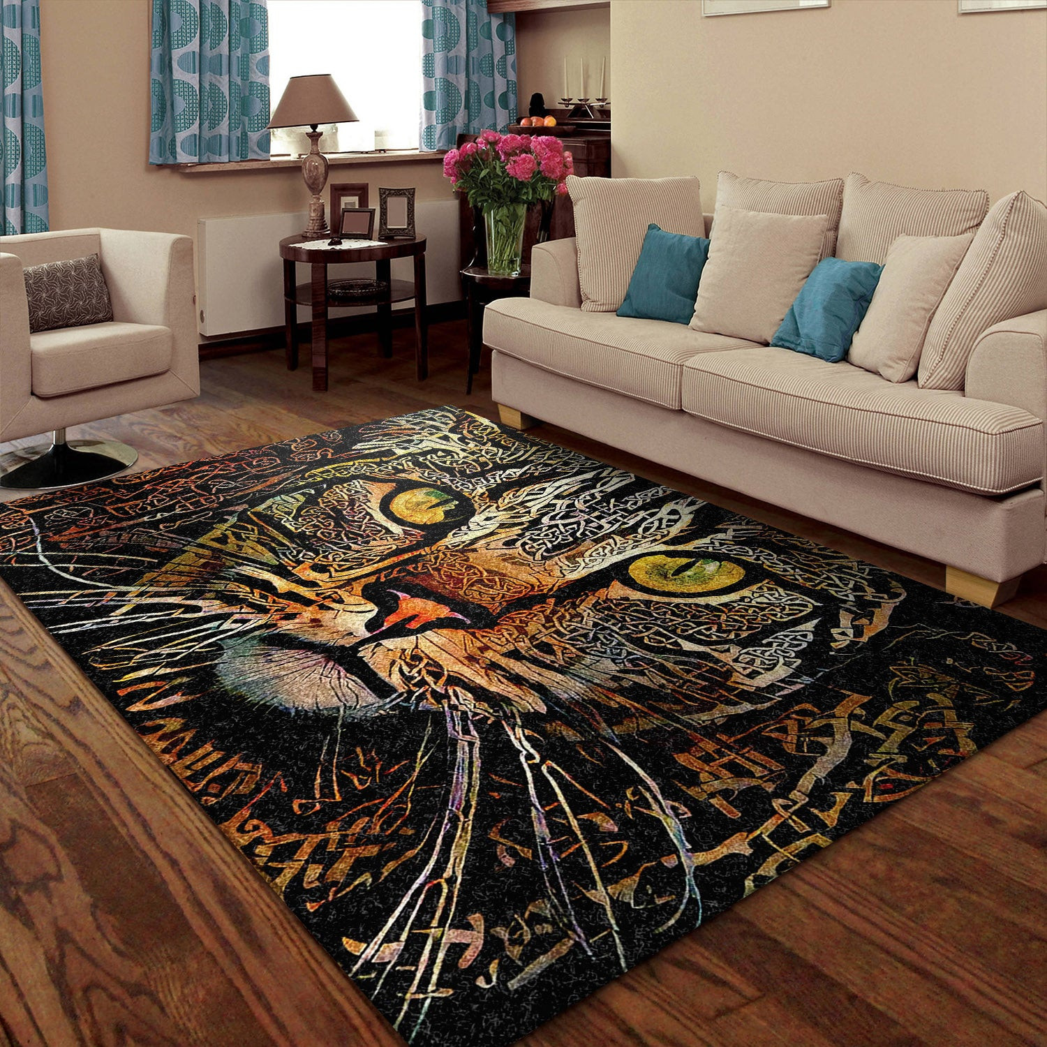 Celtic Cat TL1710029M Rug