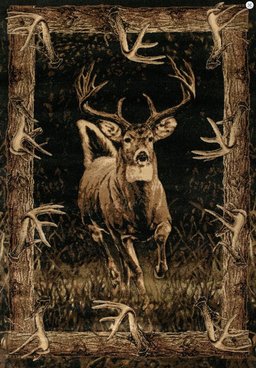 Buck Woods Deer CLA0410011R Rug