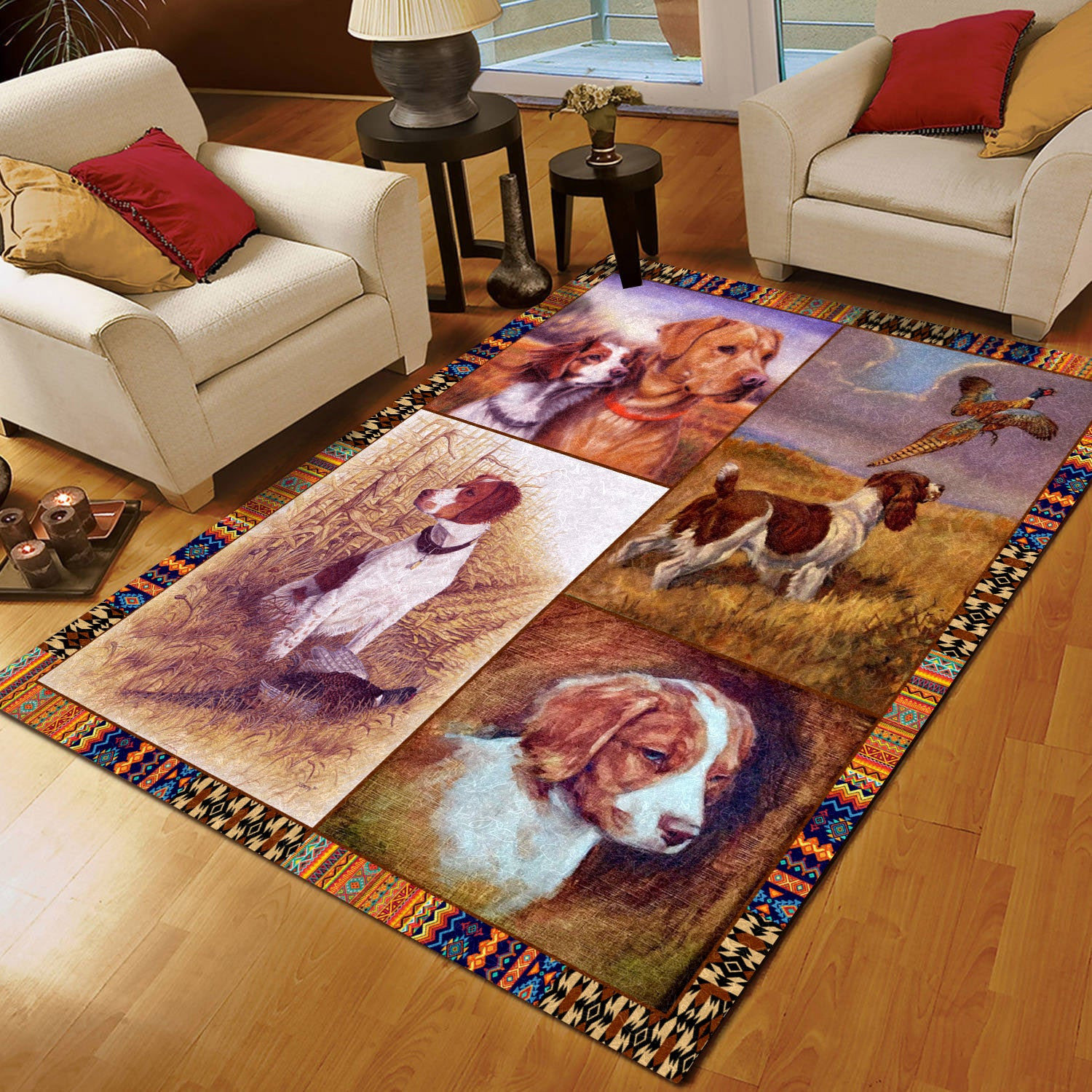 Brittany Dog CL31100446MDR Rug
