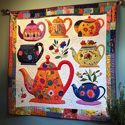 Teapot TAI041024447 Quilt Blanket