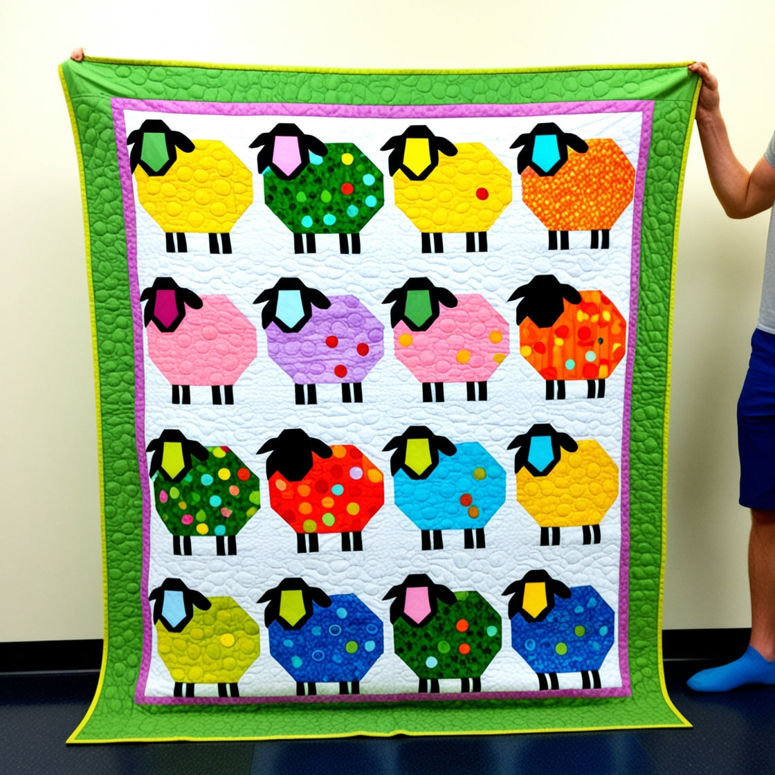 Sheep NTA151024206 Quilt Blanket