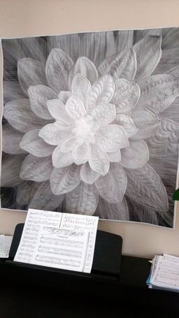 White Flower CLA1410606Q Quilt Blanket