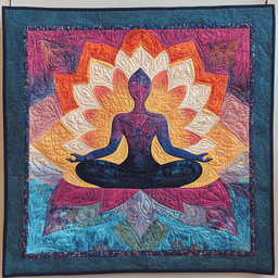 Yoga Meditation DAI311024391 Quilt Blanket