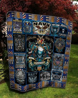 Us Navy TD14110009 Quilt Blanket