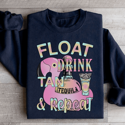 Float Drink Tan Repeat Sweatshirt