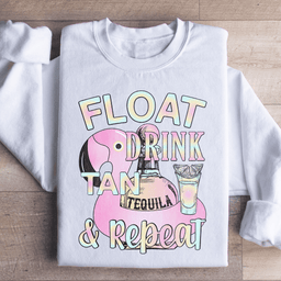 Float Drink Tan Repeat Sweatshirt