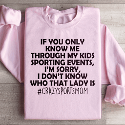 Crazy Sports Lady Sweatshirt