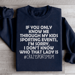 Crazy Sports Lady Sweatshirt