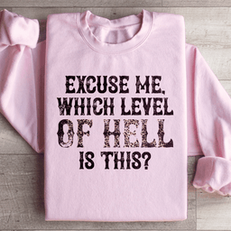 Excuse Me Which Level Of Hell Is This Sweatshirt