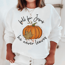 Fall for Jesus Sweatshirt
