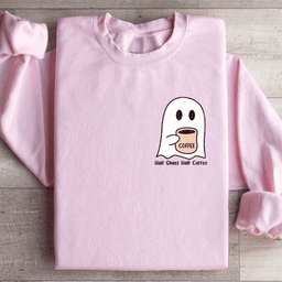 Half Ghost Half Coffee Sweatshirt