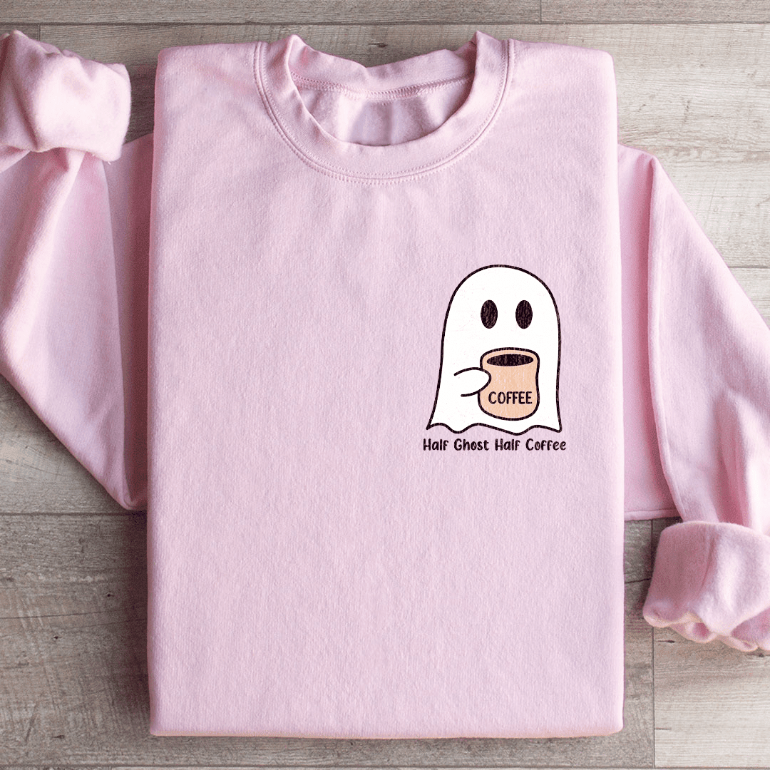 Half Ghost Half Coffee Sweatshirt