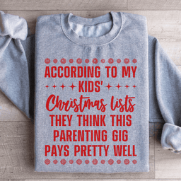 My Kids' Christmas Lists Sweatshirt