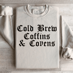 Cold Brew Coffins & Covens Sweatshirt