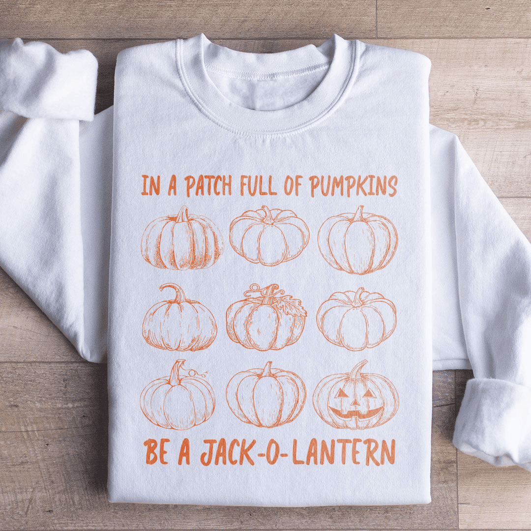 Patch Full Of Pumpkins Sweatshirt