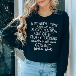 Ducks In A Row Sweatshirt
