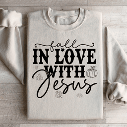Fall In Love With Jesus Sweatshirt