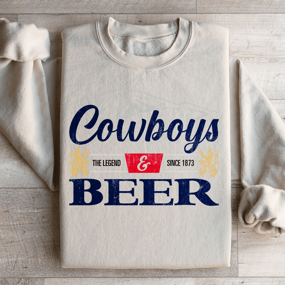 Cowboys & Beer Sweatshirt
