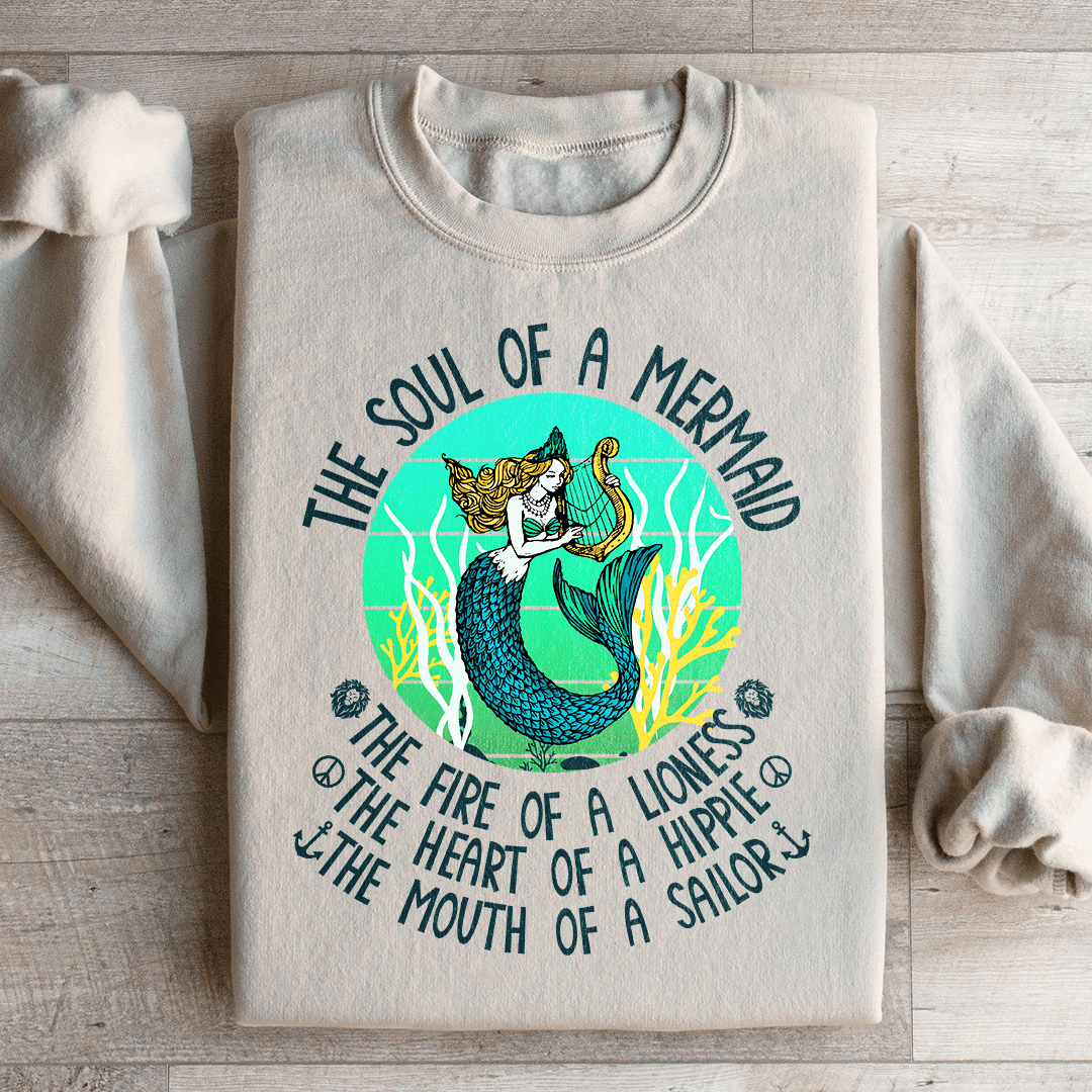 The Soul Of A Mermaid Sweatshirt