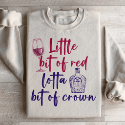 Little Bit Of Red Sweatshirt