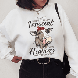 I Am Sweet Loveable Kind Shy Innocent Sweatshirt