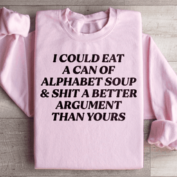 Alphabet Soup Sweatshirt