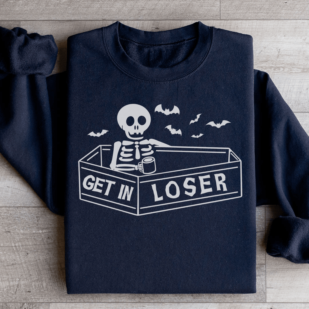 Get In Loser Halloween Sweatshirt