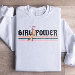 Girl Power Rose Sweatshirt