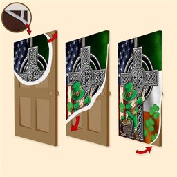 Funny Leprechaun Patricks Day Home Door, Patricks Day Home Door, Patrick Day Home Decor
