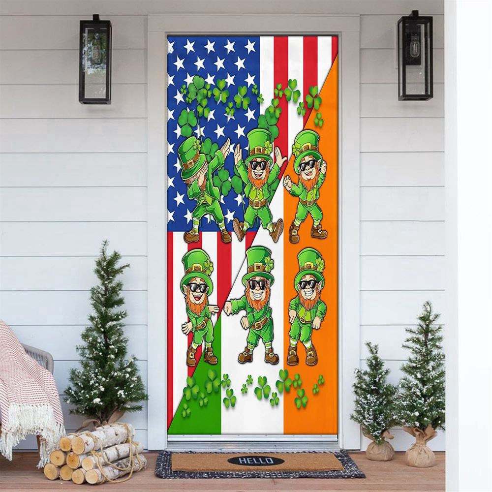 Dancing Leprechauns Patricks Day Home Door, Patricks Day Home Door, Patrick Day Home Decor