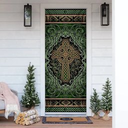 Irish Door Cover Patrick Day Home Decoration Viking Theme Door Decor, Christmas Gift Decor