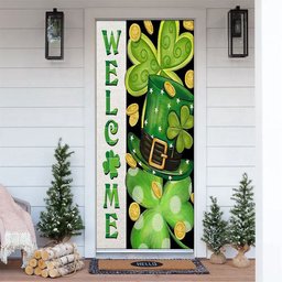 Lucky Charms Green Hat Door Cover, Patricks Day Home Door, Patrick Day Home Decor
