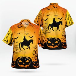 Cowboy Halloween AOP Hawaii Shirt