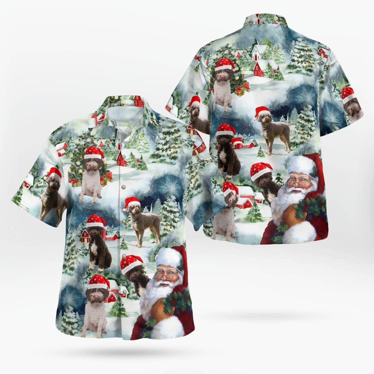 Premium Lagotto Romagnolo AOP Hawaii Shirt