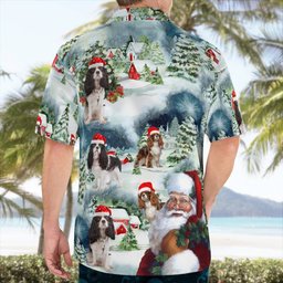 Cavalier king springer spaniel dog AOP Hawaii Shirt